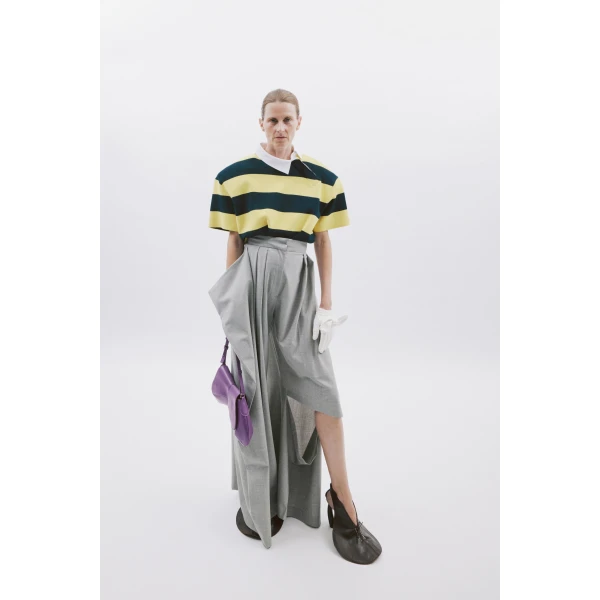 Light Grey Melange trousers