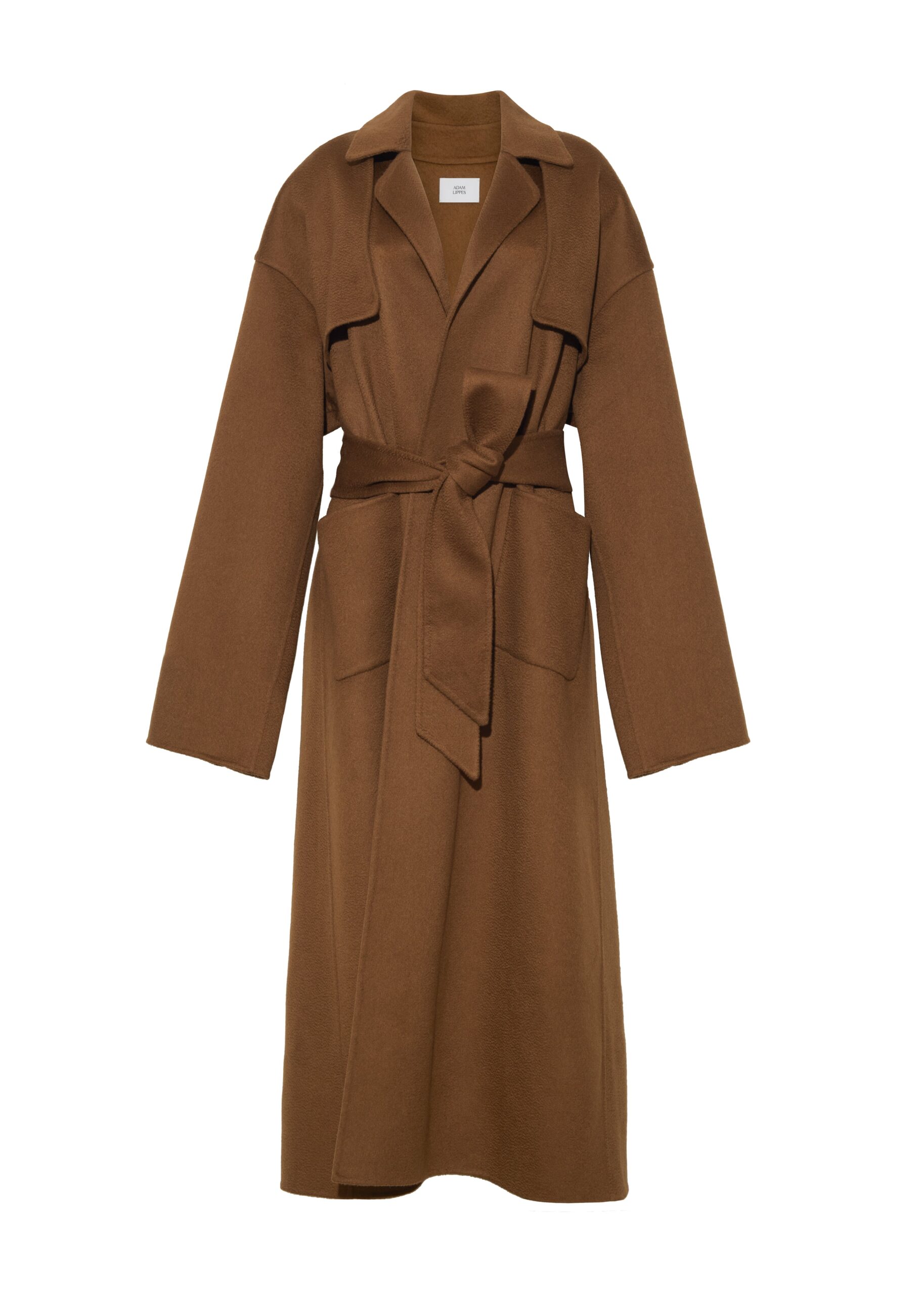 Adam Lippes Arlo Coat in Fig Adam Lippes Arlo Coat