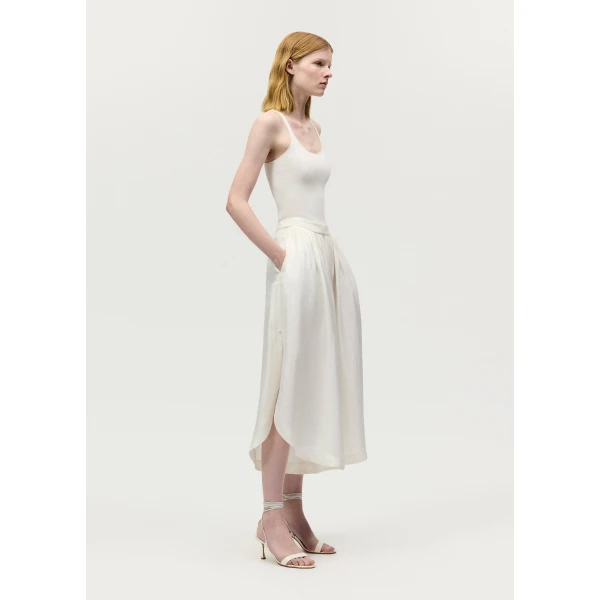 Ivory trousers