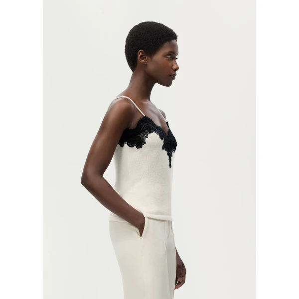 Ivory knitwear