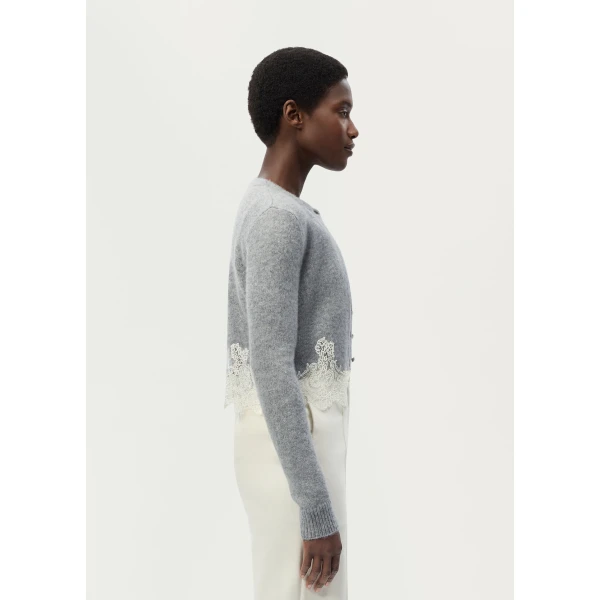 Grey knitwear