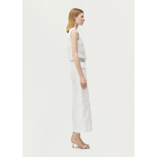 White skirt