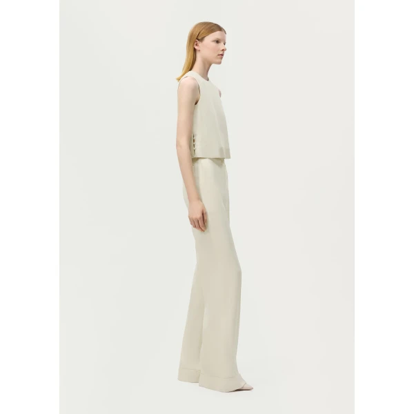 Beige trousers