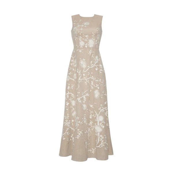 Adam Lippes Embroidered Eloise Dress