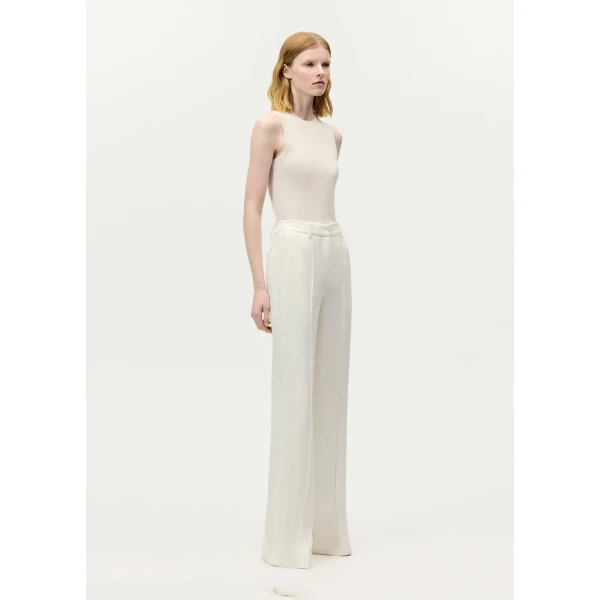 Ivory trousers