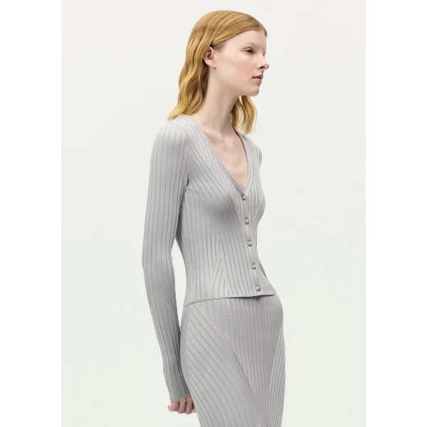 Metallic knitwear