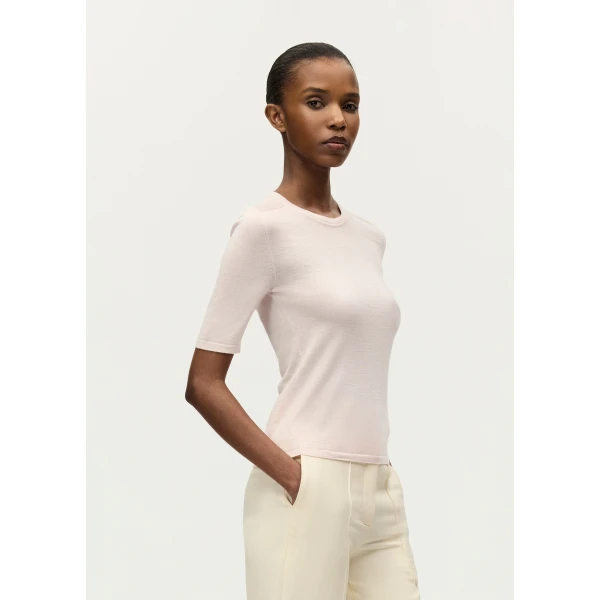 Pink knitwear