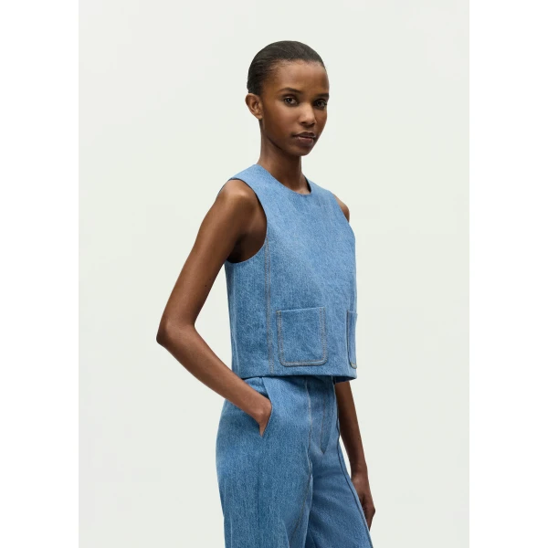 Blue top