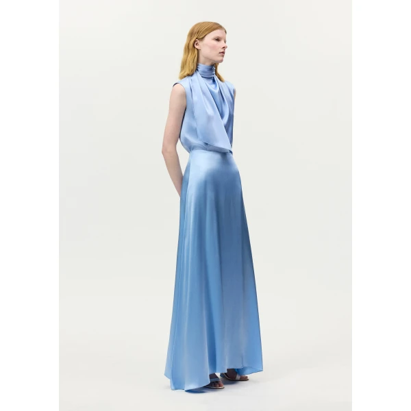 Blue skirt