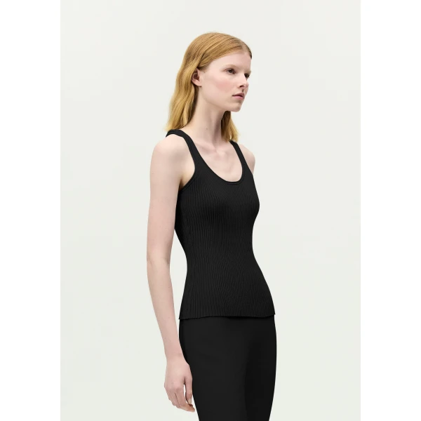 Black knitwear