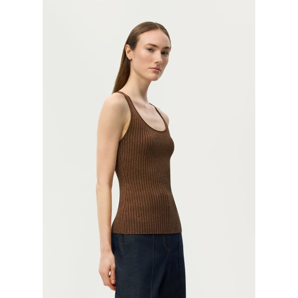 Beige knitwear