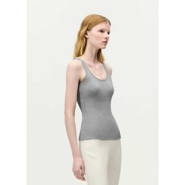 Grey knitwear