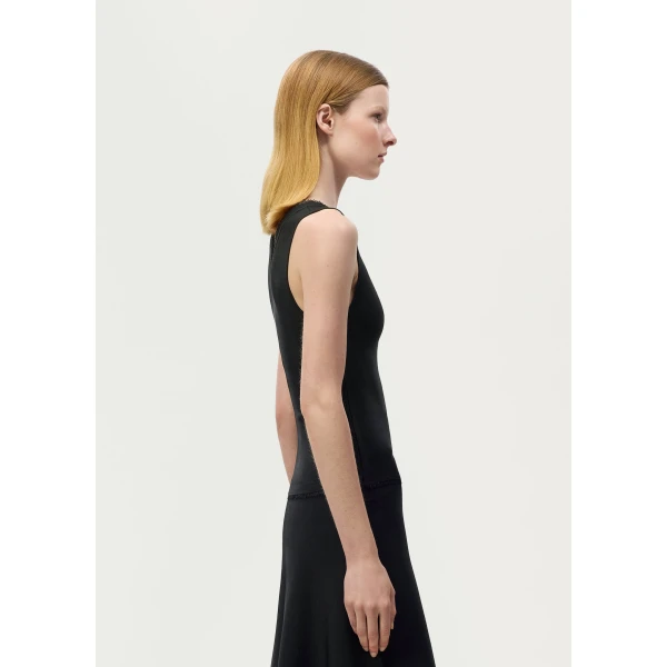 Black knitwear