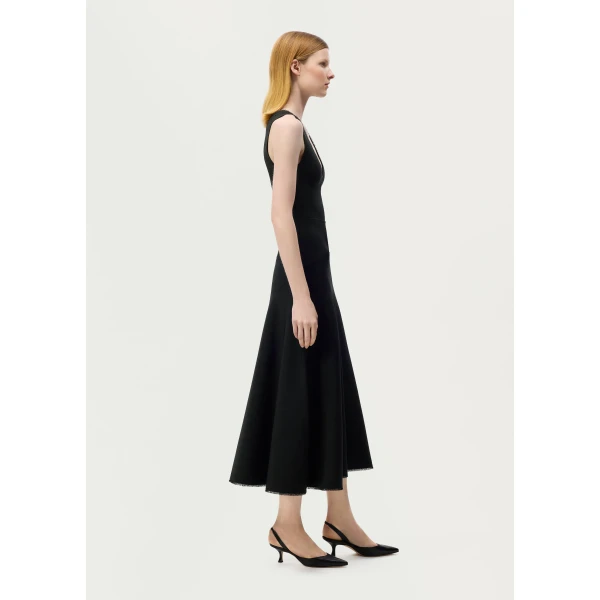 Black knitwear