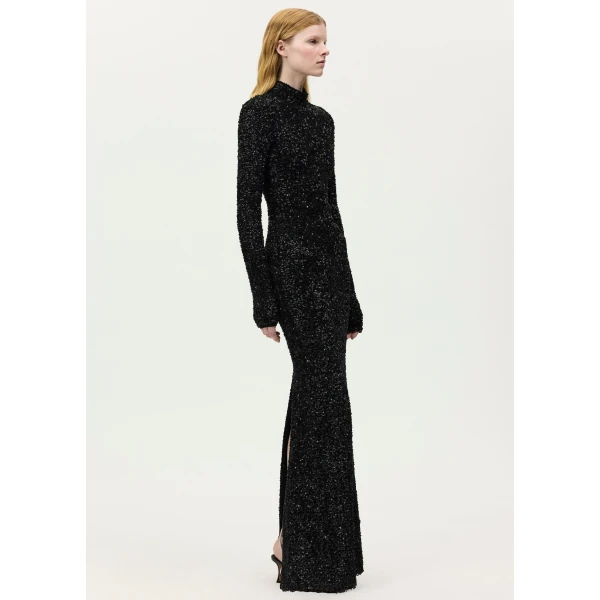 Black knitwear