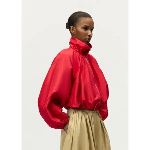 Red jacket