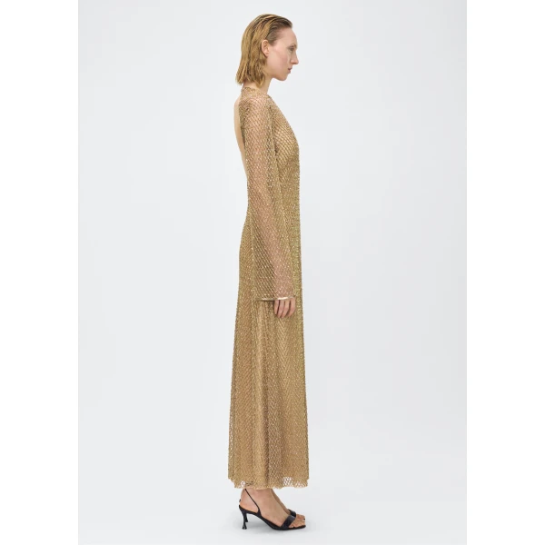 Metallic dress