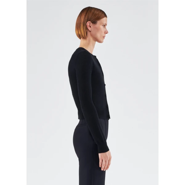 Black knitwear