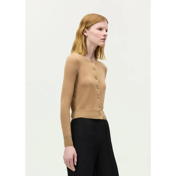 Beige knitwear