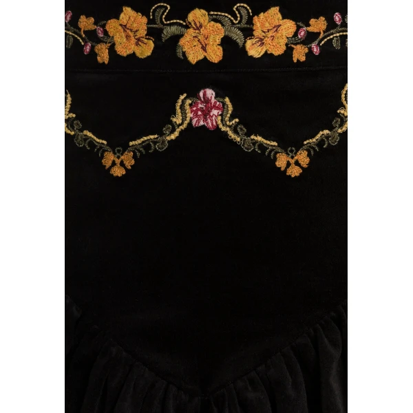 Agua by Agua Bendita Asai Cordillera Mini Skirt - Agua by Agua Bendita Skirts - Artisanal Colombian Resort Wear at Luxury Shoes 