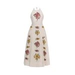 Agua by Agua Bendita Balsa Cordillera Midi Dress - Agua by Agua Bendita Dresses - Artisanal Colombian Resort Wear at Luxury Shoes 