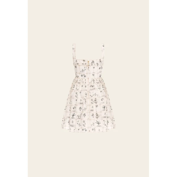 Agua by Agua Bendita Barbara Arena Mini Dress - Agua by Agua Bendita Dresses - Artisanal Colombian Resort Wear at Luxury Shoes 