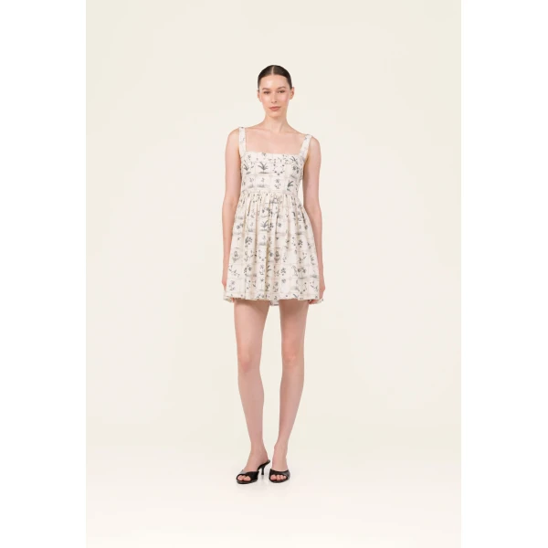 Agua by Agua Bendita Barbara Arena Mini Dress - Agua by Agua Bendita Dresses - Artisanal Colombian Resort Wear at Luxury Shoes 