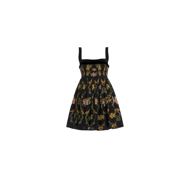 Agua by Agua Bendita Barbara Cordillera Mini Dress - Agua by Agua Bendita Dresses - Artisanal Colombian Resort Wear at Luxury Shoes 