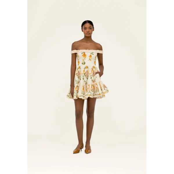 Agua by Agua Bendita Boreal Cordillera Mini Dress - Agua by Agua Bendita Dresses - Artisanal Colombian Resort Wear at Luxury Shoes 