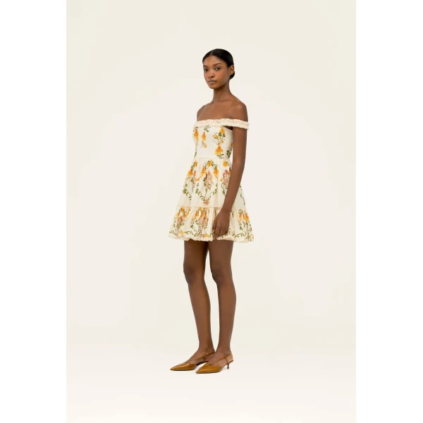 Agua by Agua Bendita Boreal Cordillera Mini Dress - Agua by Agua Bendita Dresses - Artisanal Colombian Resort Wear at Luxury Shoes 
