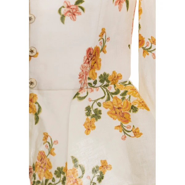Agua by Agua Bendita Bromelia Cordillera Top - Agua by Agua Bendita Tops - Artisanal Colombian Resort Wear at Luxury Shoes 