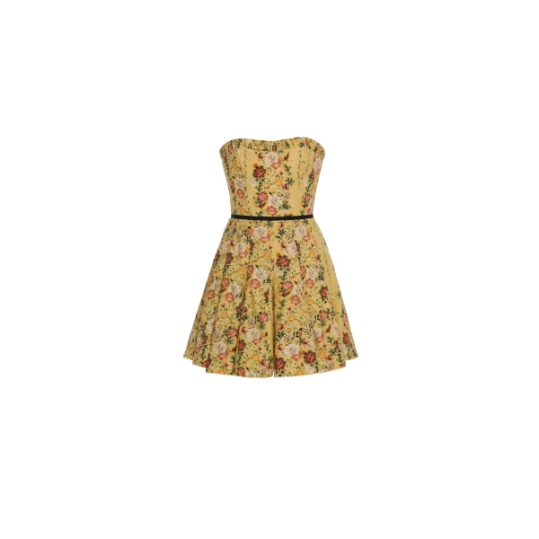 Agua by Agua Bendita Caudal Paramo Mini Dress - Agua by Agua Bendita Dresses - Artisanal Colombian Resort Wear at Luxury Shoes 