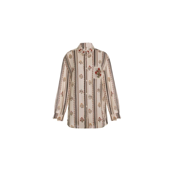 Agua by Agua Bendita Cecilia Andes Shirt - Agua by Agua Bendita Tops - Artisanal Colombian Resort Wear at Luxury Shoes 