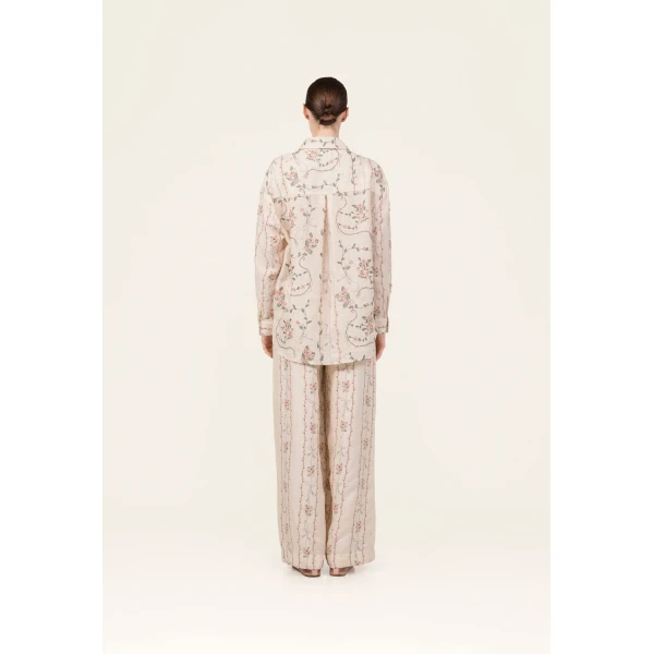 Agua by Agua Bendita Cecilia Navegante Shirt - Agua by Agua Bendita Tops - Artisanal Colombian Resort Wear at Luxury Shoes 