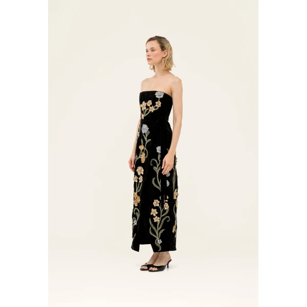 Agua by Agua Bendita Cinefila Laguna Maxi Dress - Agua by Agua Bendita Dresses - Artisanal Colombian Resort Wear at Luxury Shoes 