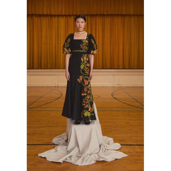 Agua by Agua Bendita Clavel Cordillera Maxi Dress - Agua by Agua Bendita Dresses - Artisanal Colombian Resort Wear at Luxury Shoes 