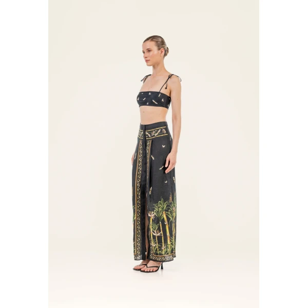 Agua by Agua Bendita Coralina Azucar Skirt - Agua by Agua Bendita Beachwear - Artisanal Colombian Resort Wear at Luxury Shoes 
