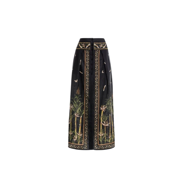 Agua by Agua Bendita Coralina Azucar Skirt - Agua by Agua Bendita Beachwear - Artisanal Colombian Resort Wear at Luxury Shoes 