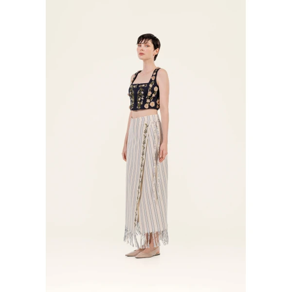 Agua by Agua Bendita Cornalina Valle Vest - Agua by Agua Bendita Tops - Artisanal Colombian Resort Wear at Luxury Shoes 