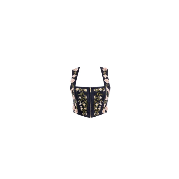 Agua by Agua Bendita Cornalina Valle Vest - Agua by Agua Bendita Tops - Artisanal Colombian Resort Wear at Luxury Shoes 