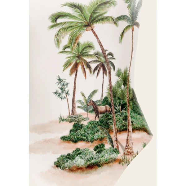 Agua by Agua Bendita Durazno Arena One Piece - Agua by Agua Bendita Beachwear - Artisanal Colombian Resort Wear at Luxury Shoes 