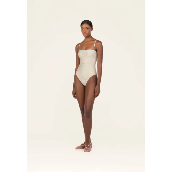 Agua by Agua Bendita Durazno Playa One Piece - Agua by Agua Bendita Beachwear - Artisanal Colombian Resort Wear at Luxury Shoes 