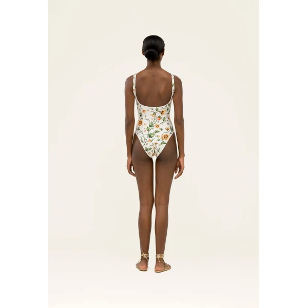 Agua by Agua Bendita Gema Uchuva One Piece - Agua by Agua Bendita Beachwear - Artisanal Colombian Resort Wear at Luxury Shoes 
