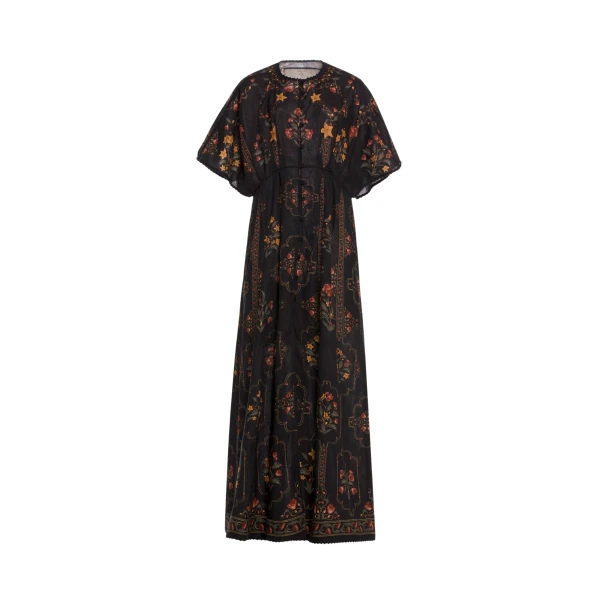 Agua by Agua Bendita Gesto Andes Kaftan - Agua by Agua Bendita Kimono - Artisanal Colombian Resort Wear at Luxury Shoes 