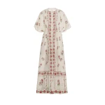 Agua by Agua Bendita Gesto Quebrada Kaftan - Agua by Agua Bendita Kimono - Artisanal Colombian Resort Wear at Luxury Shoes 