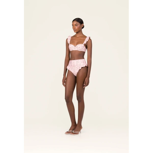 Agua by Agua Bendita Jengibre Playa Bikini Bottom - Agua by Agua Bendita Beachwear - Artisanal Colombian Resort Wear at Luxury Shoes 