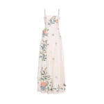 Agua by Agua Bendita Lima Brisa Maxi Dress - Agua by Agua Bendita Dresses - Artisanal Colombian Resort Wear at Luxury Shoes 