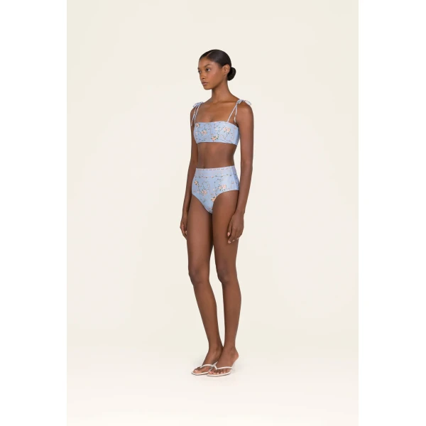 Agua by Agua Bendita Magenta Navegante Bikini Bottom - Agua by Agua Bendita Beachwear - Artisanal Colombian Resort Wear at Luxury Shoes 