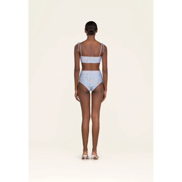 Agua by Agua Bendita Magenta Navegante Bikini Bottom - Agua by Agua Bendita Beachwear - Artisanal Colombian Resort Wear at Luxury Shoes 