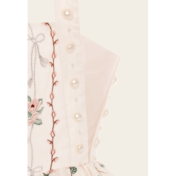 Agua by Agua Bendita Mielero Navegante Mini Dress - Agua by Agua Bendita Dresses - Artisanal Colombian Resort Wear at Luxury Shoes 